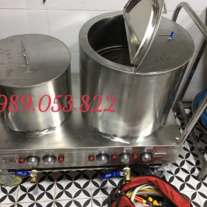NỒI NẤU PHỞ ĐIỆN 30 - 60 LÍT CÓ BÁNH XE