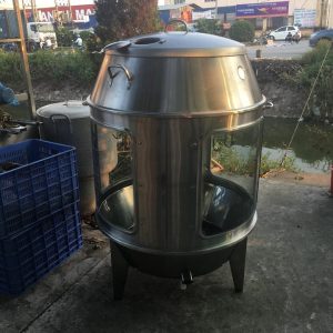 Lò Quay Vịt Kính Ga T90