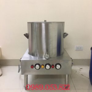 Nồi Nấu Cháo 50 Lít Bằng Điện Có Núm Chỉnh Nhiệt